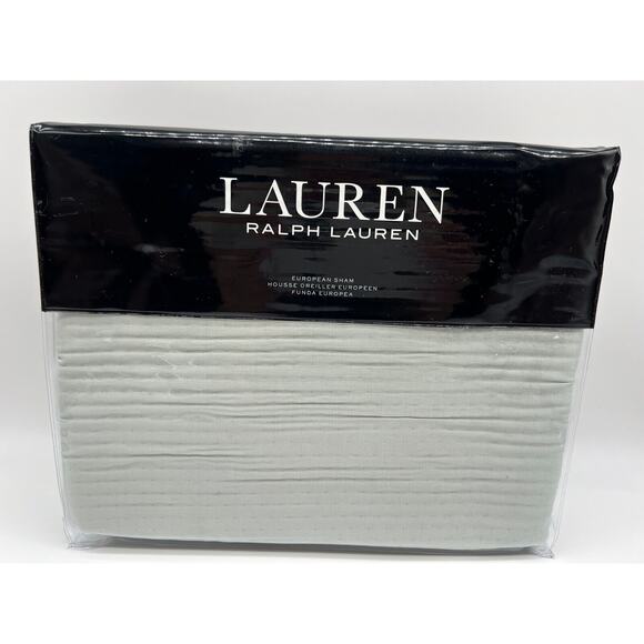 Ralph Lauren Home Spencer Matelasse One European Sham Sage $135 NWT.🛒 - Picture 1 of 12